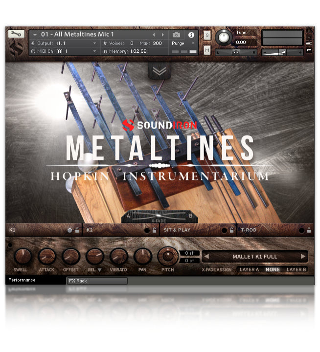 Hopkin Instrumentarium: Metaltines Pluginsmasters