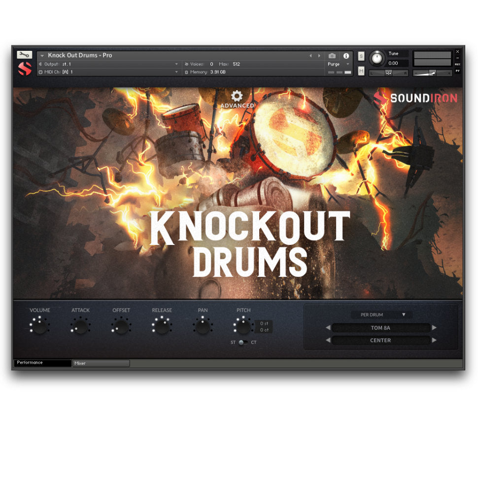 Knockout Drums Pluginsmasters