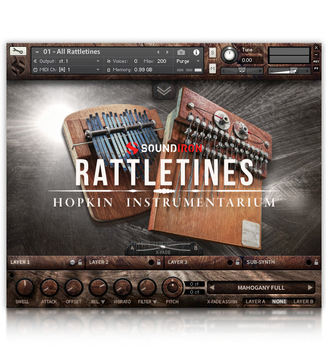 Hopkin Instrumentarium: Rattletines Pluginsmasters