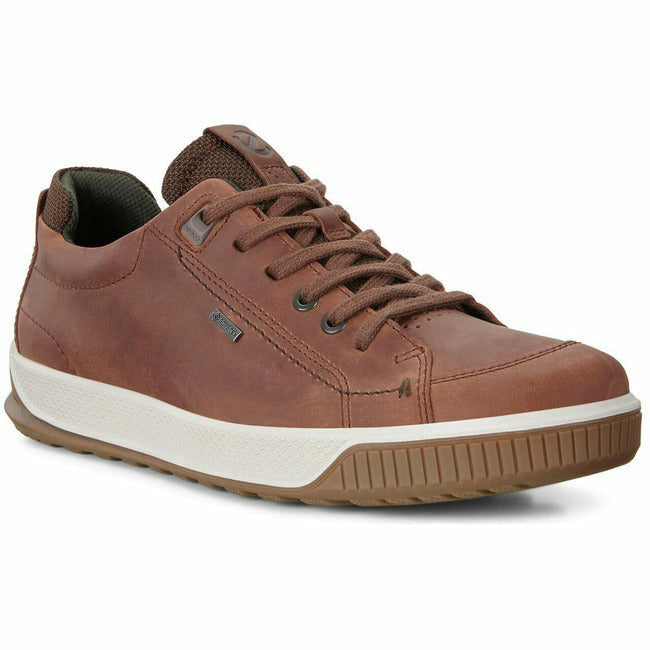 Kedelig mørkere Spis aftensmad ECCO Men's Byway Tred GTX Casual Gore-Tex Sneaker Brandy Leather
