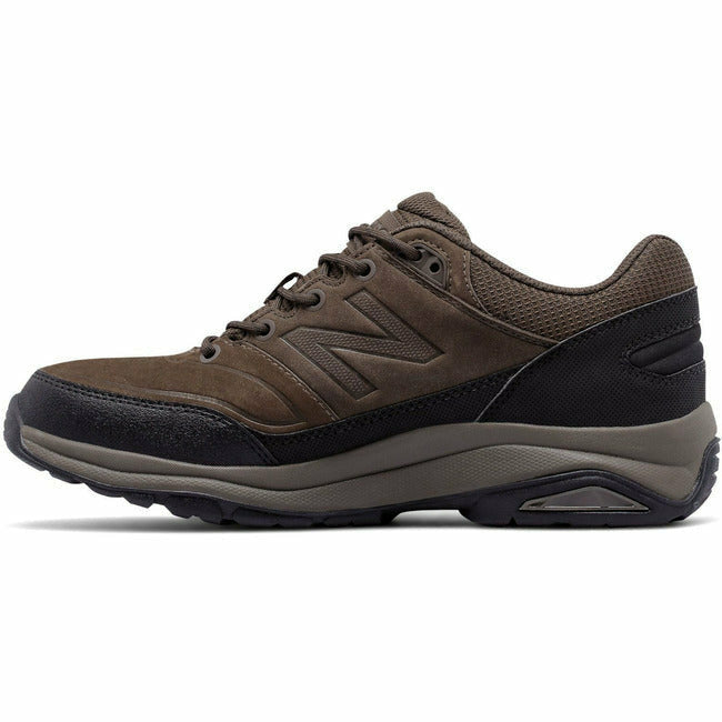 New Balance Mens 1300 Brown Walking Hiking Shoe Waterproof w/ Rollbar ...