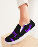 Texeria Monogram purple Women's Slip-On Canvas Shoe