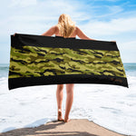 Camo 2 Beach Towel