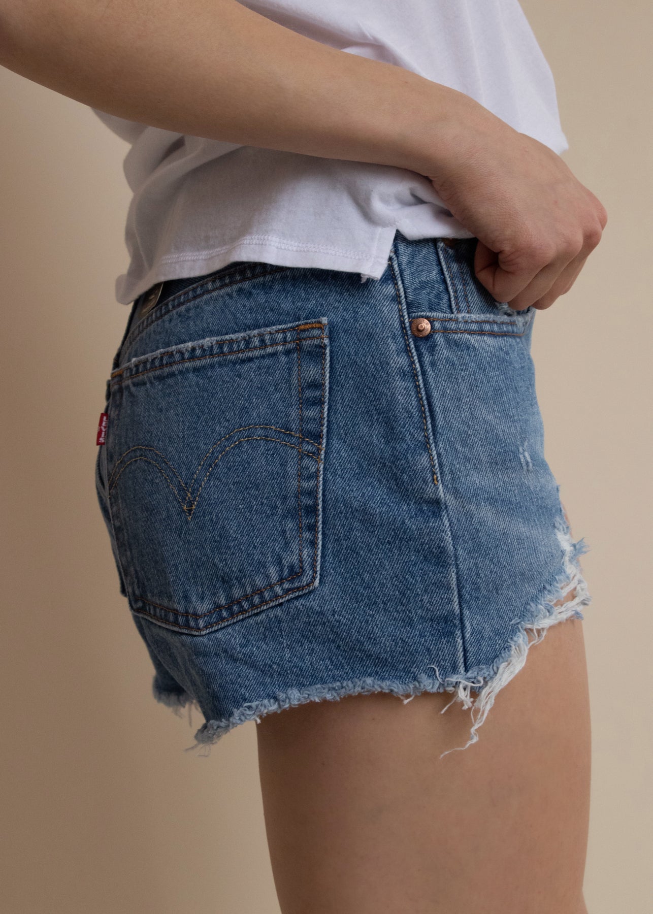 Levi's 501 Mid Thigh Shorts - ODEON – Thr3e Clothing