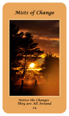 Mists of Change Sunlit Memories oracle card