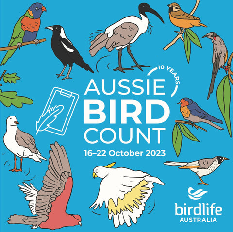 Aussie Bird Count by Bird Life Australia