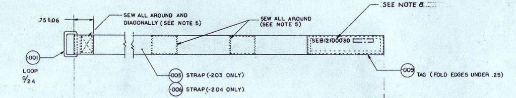 specification of strap