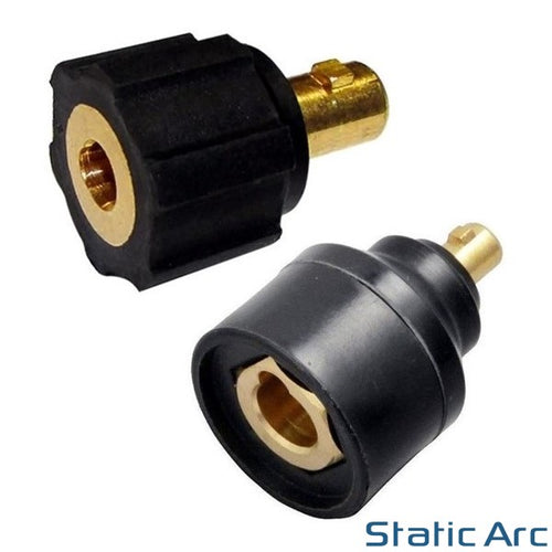 Dinse Style Welding Cable Plug Connector Different Sizes 10-25, 35-70 and  70-95