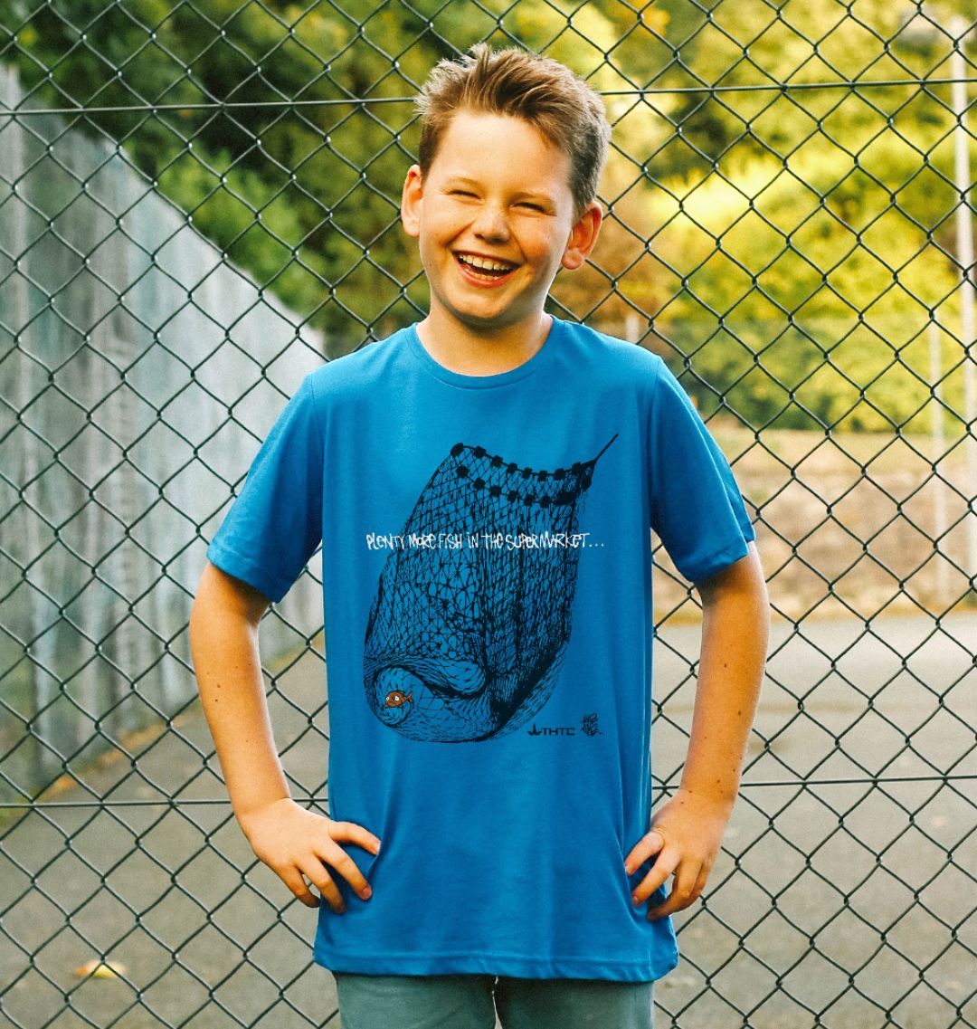 Plenty More Fish Kids' T-Shirt | 100% Organic Cotton