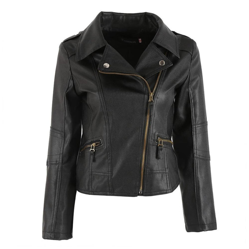 Gothic Leather Jacket Biker Jacket – GothicGo