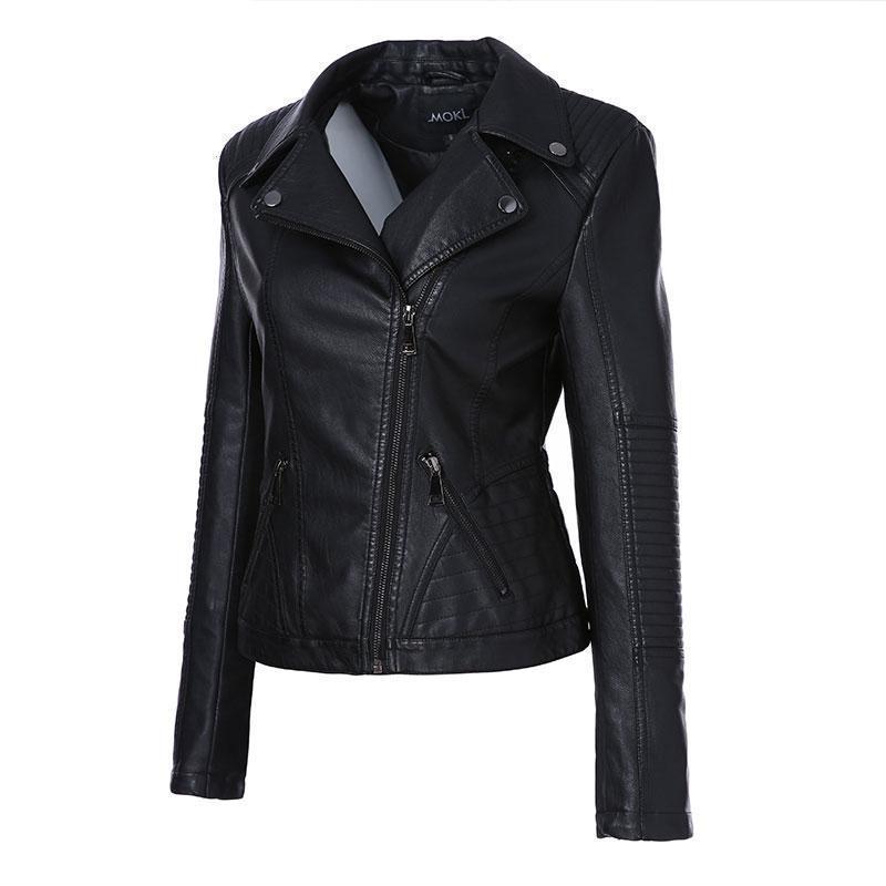 Gothic Leather Jacket Faux Leather Jacket – GothicGo