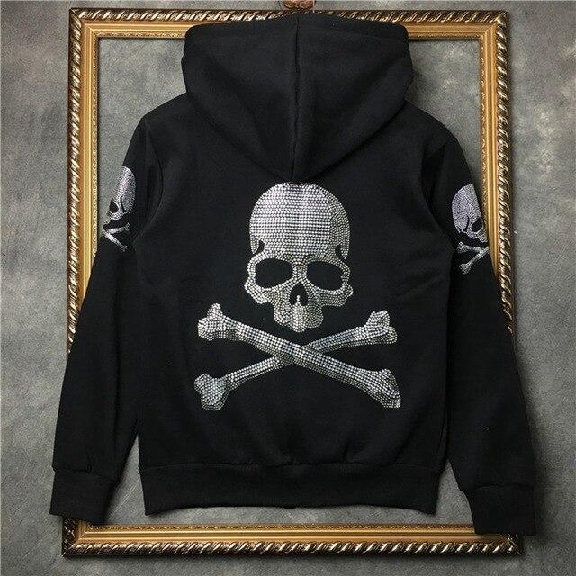 Luxury Skull Hoodie – GothicGo