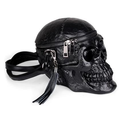 Unisex Skull Leather Backpack – GothicGo