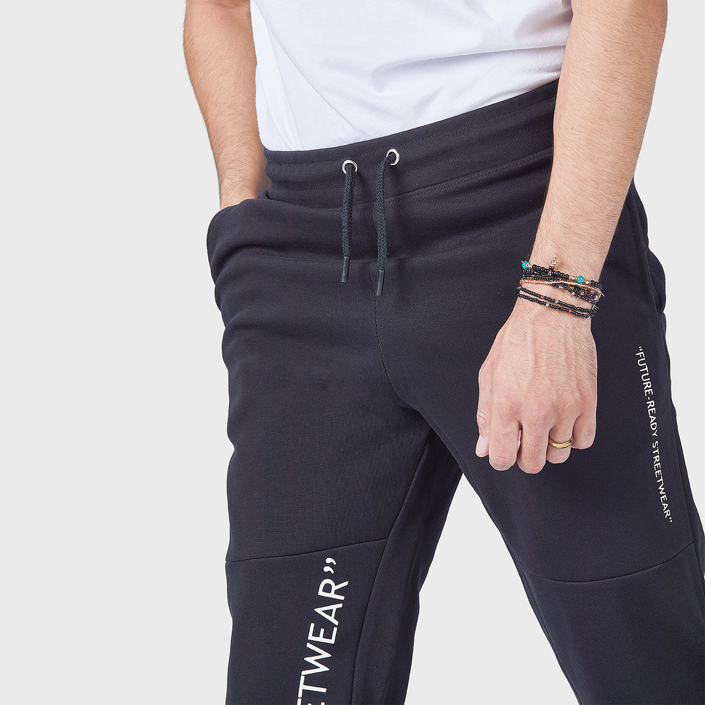 Buy BLACK Jogger trousers – Ndure.com