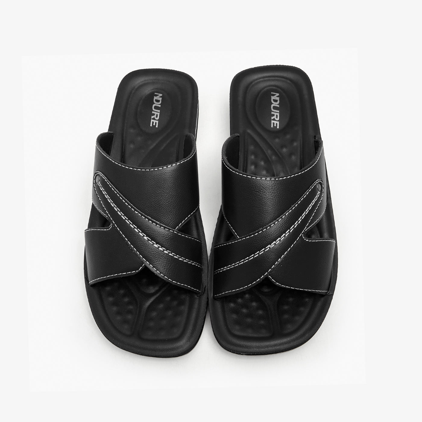 Buy BLACK Comfortable Men's Chappal – Ndure.com