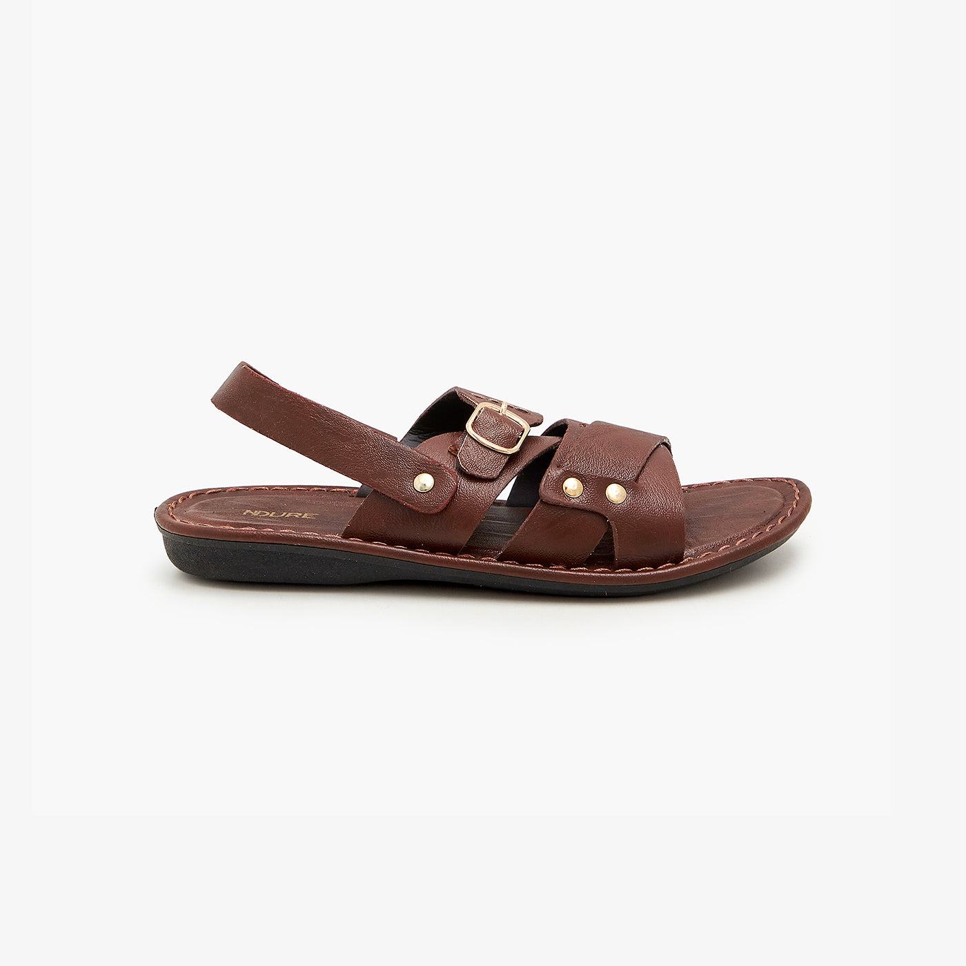 Buy BROWN Buckled Boys Sandals – Ndure.com