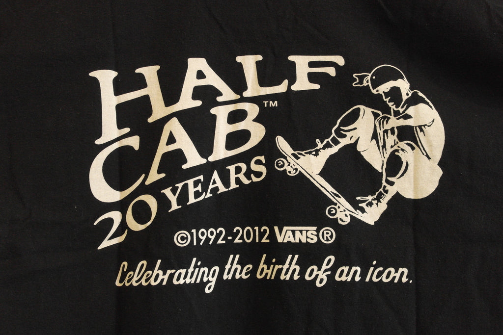 vintage vans 20 years half cab t-shirt 