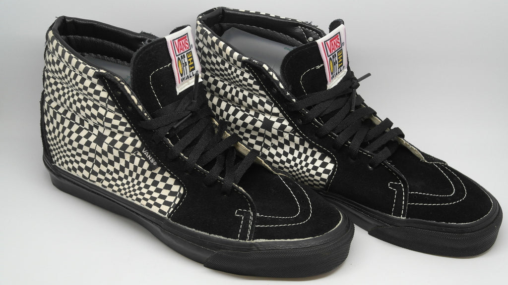 vintage vans high top sk8-hi skate 