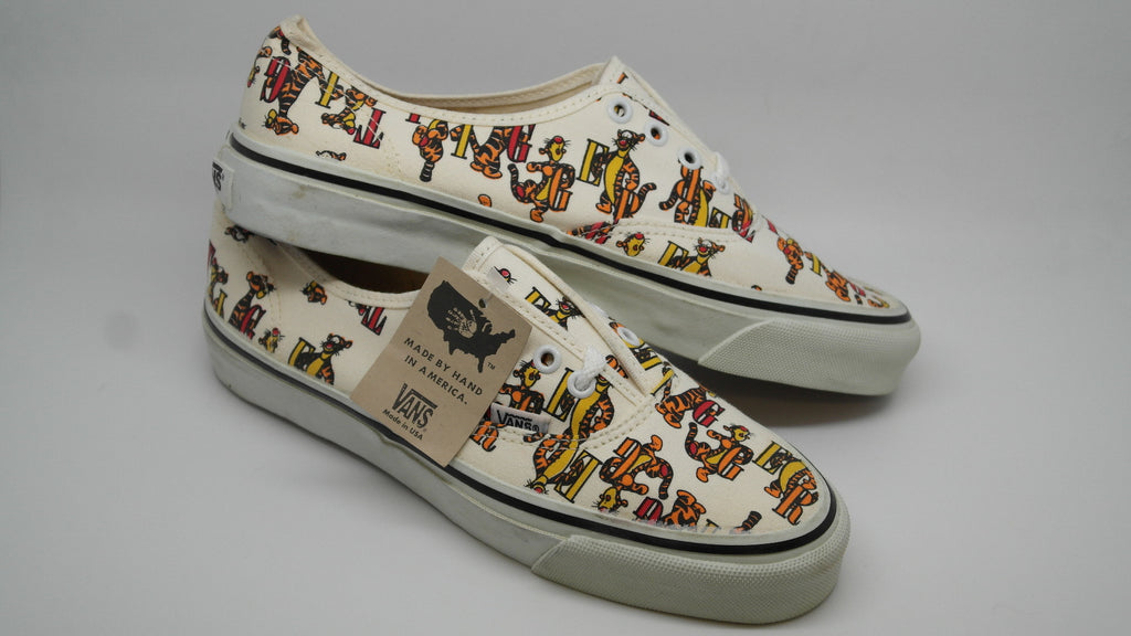 winnie the pooh vans on feet