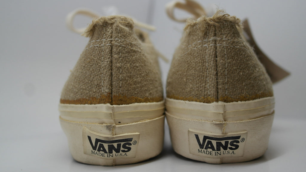 vintage vans shoes made in usa