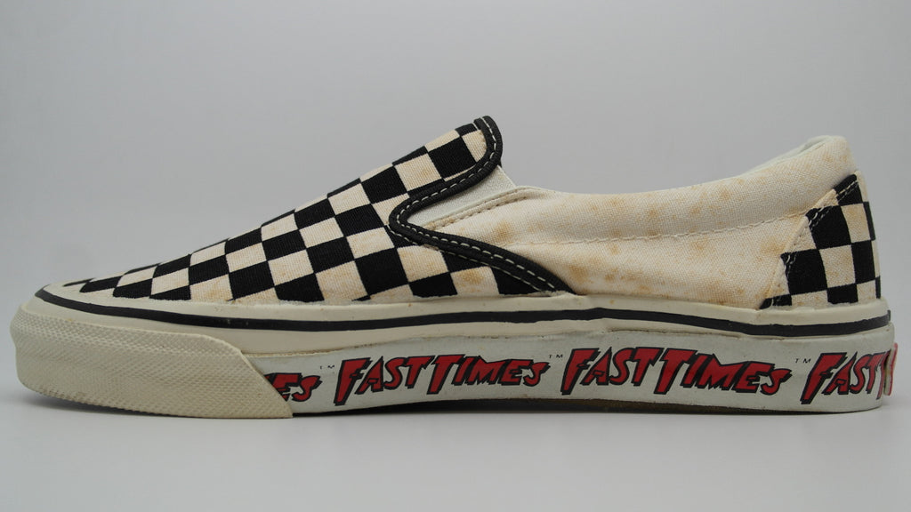 fast times at ridgemont high checkered vans