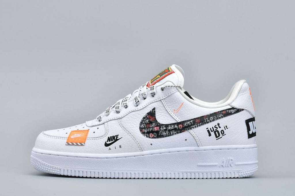 nike air force 1 just do it premium white