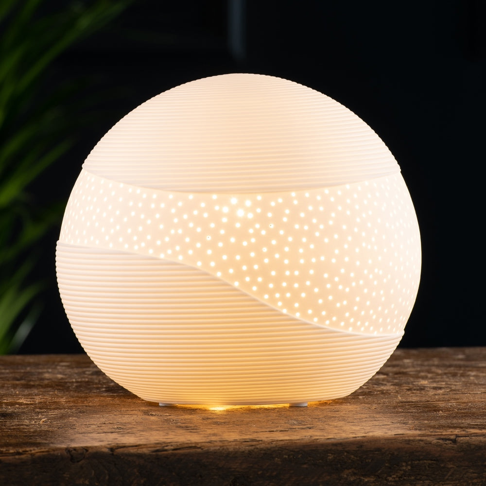 belleek moon lamp