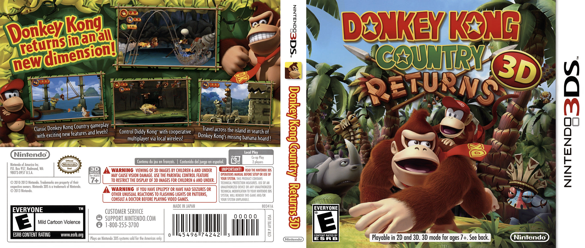 donkey kong 3ds