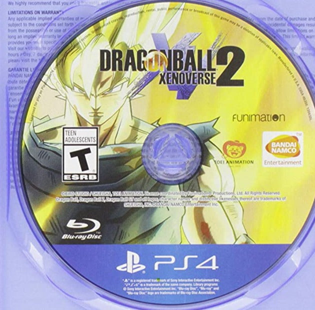PS4 Dragon Ball Xenoverse {DISC ONLY} | Steel Collectibles