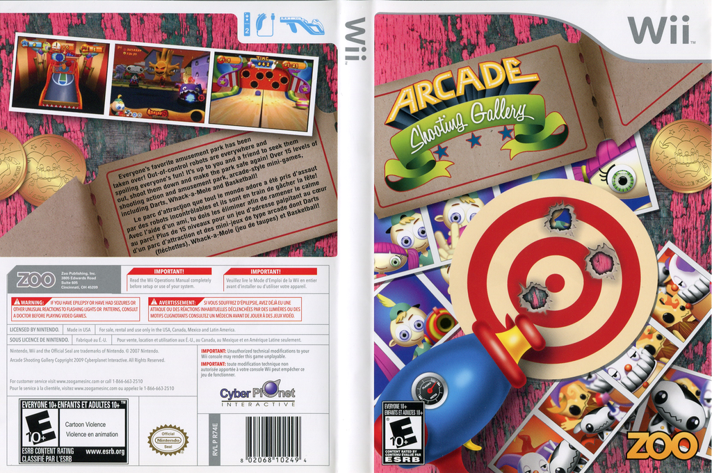 wii arcade games