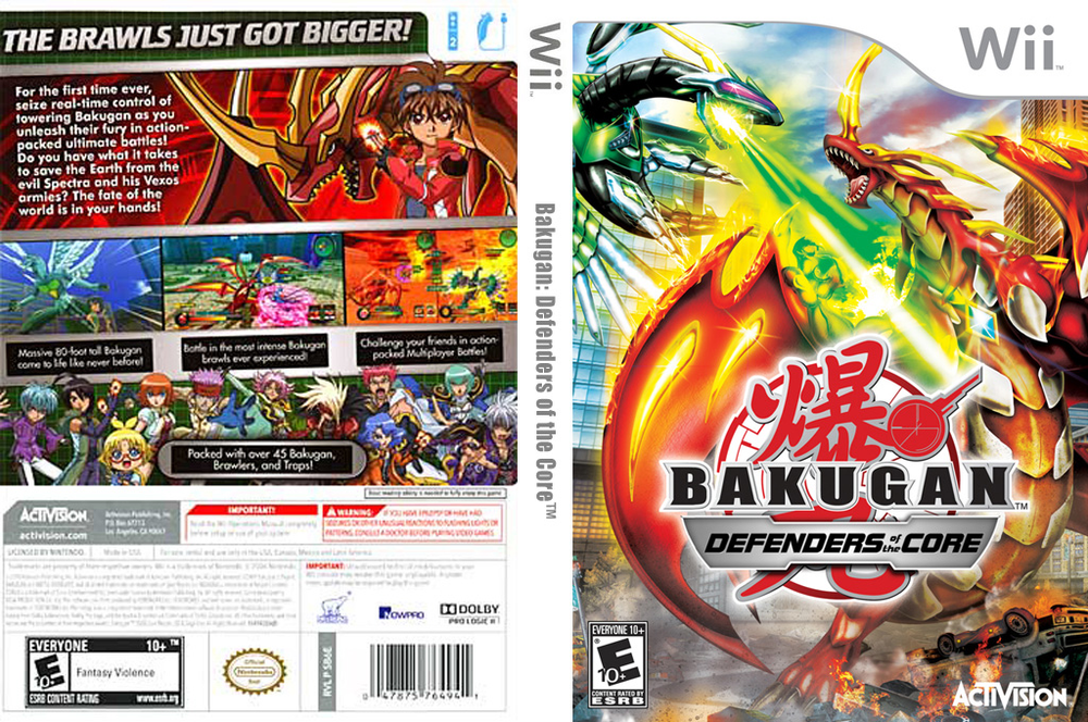 bakugan wii u