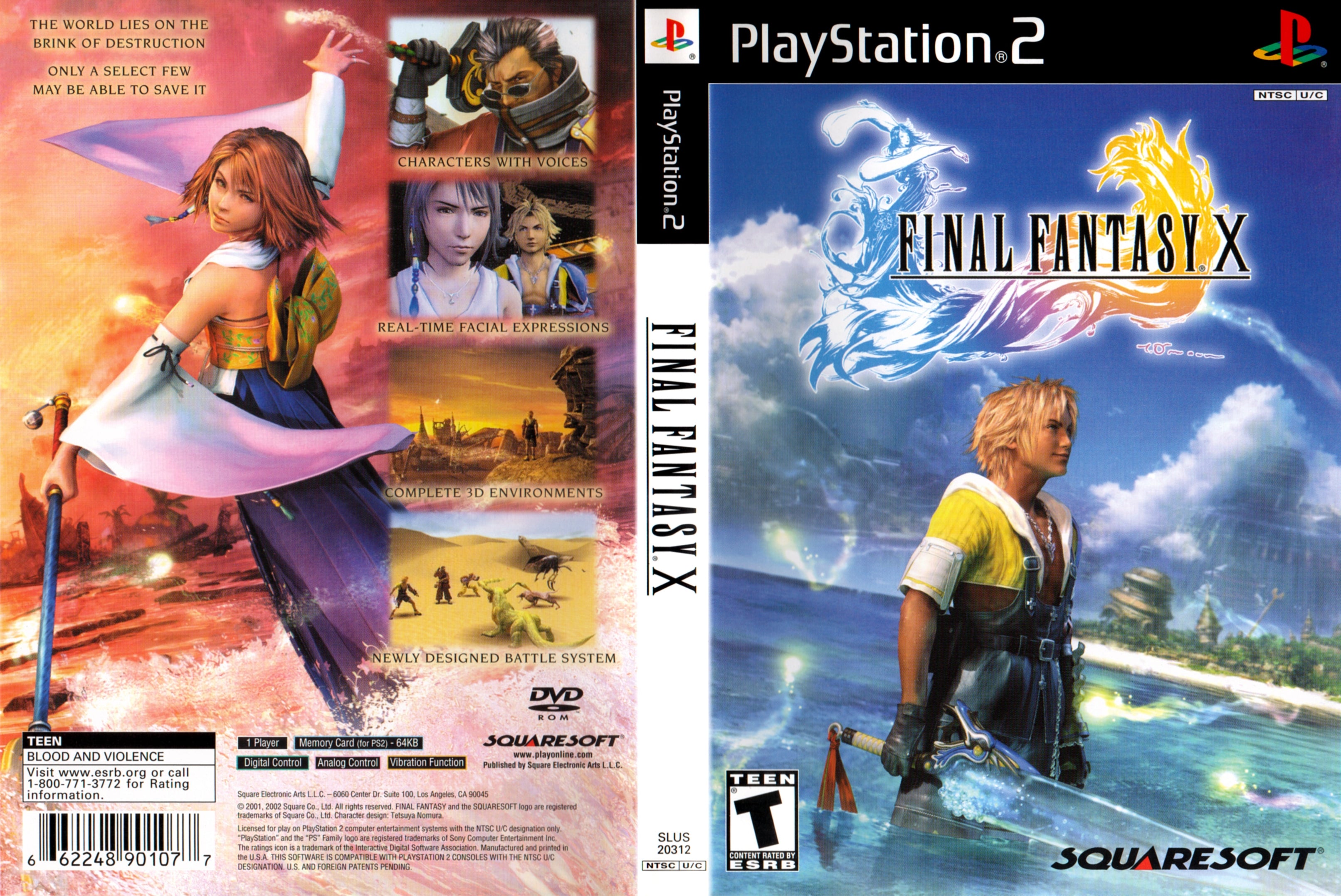 playstation 2 final fantasy