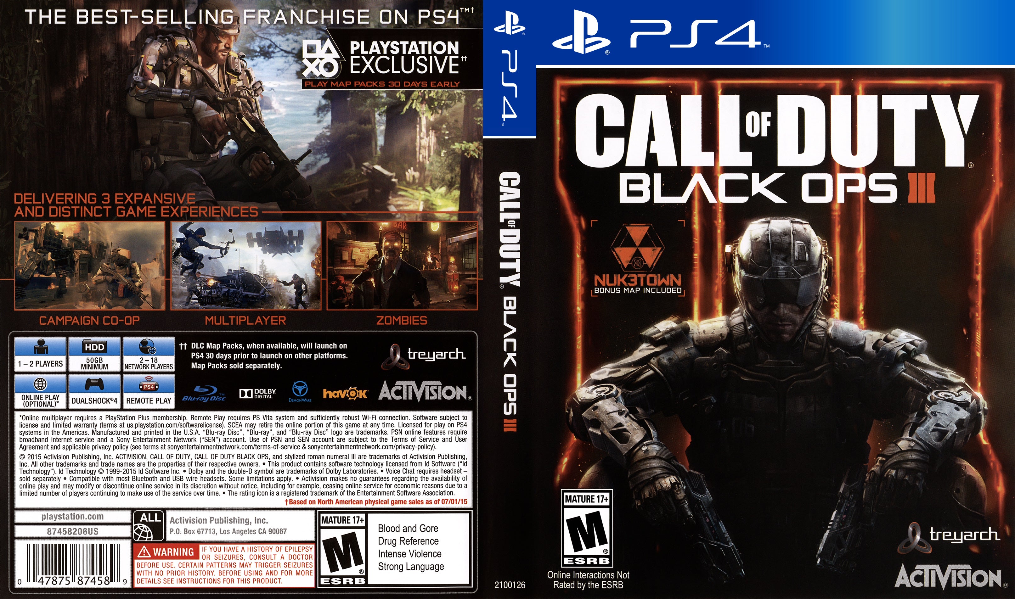 call of duty black ops 1 and 2 ps4