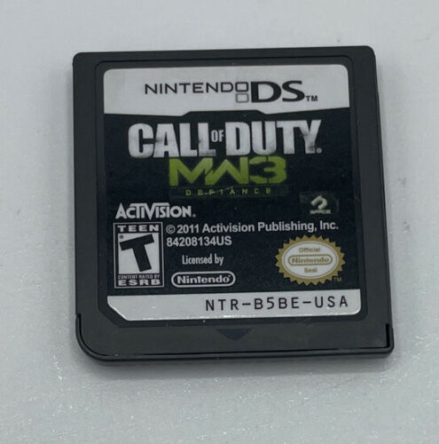 call of duty mw3 ds