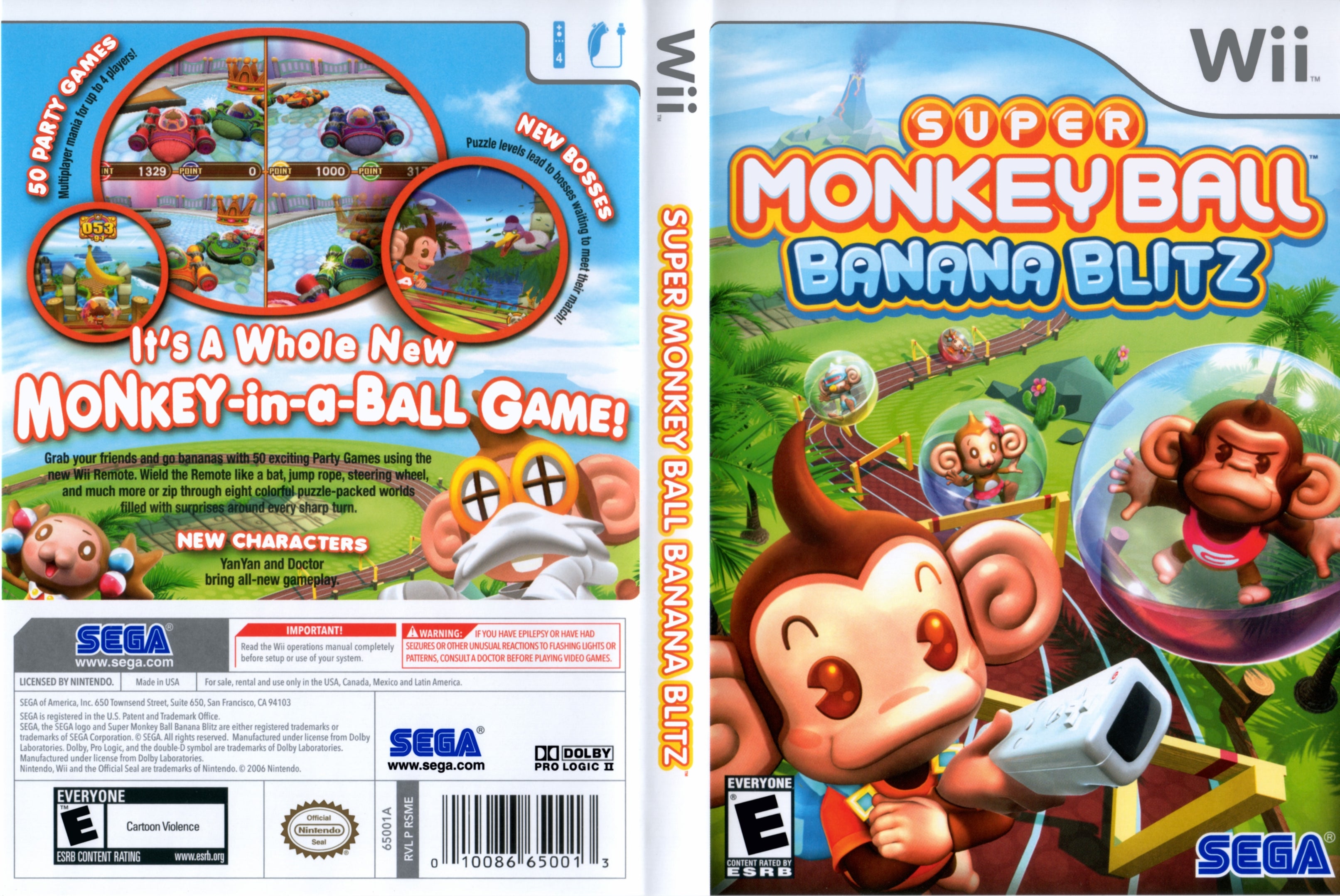 wii super monkey ball