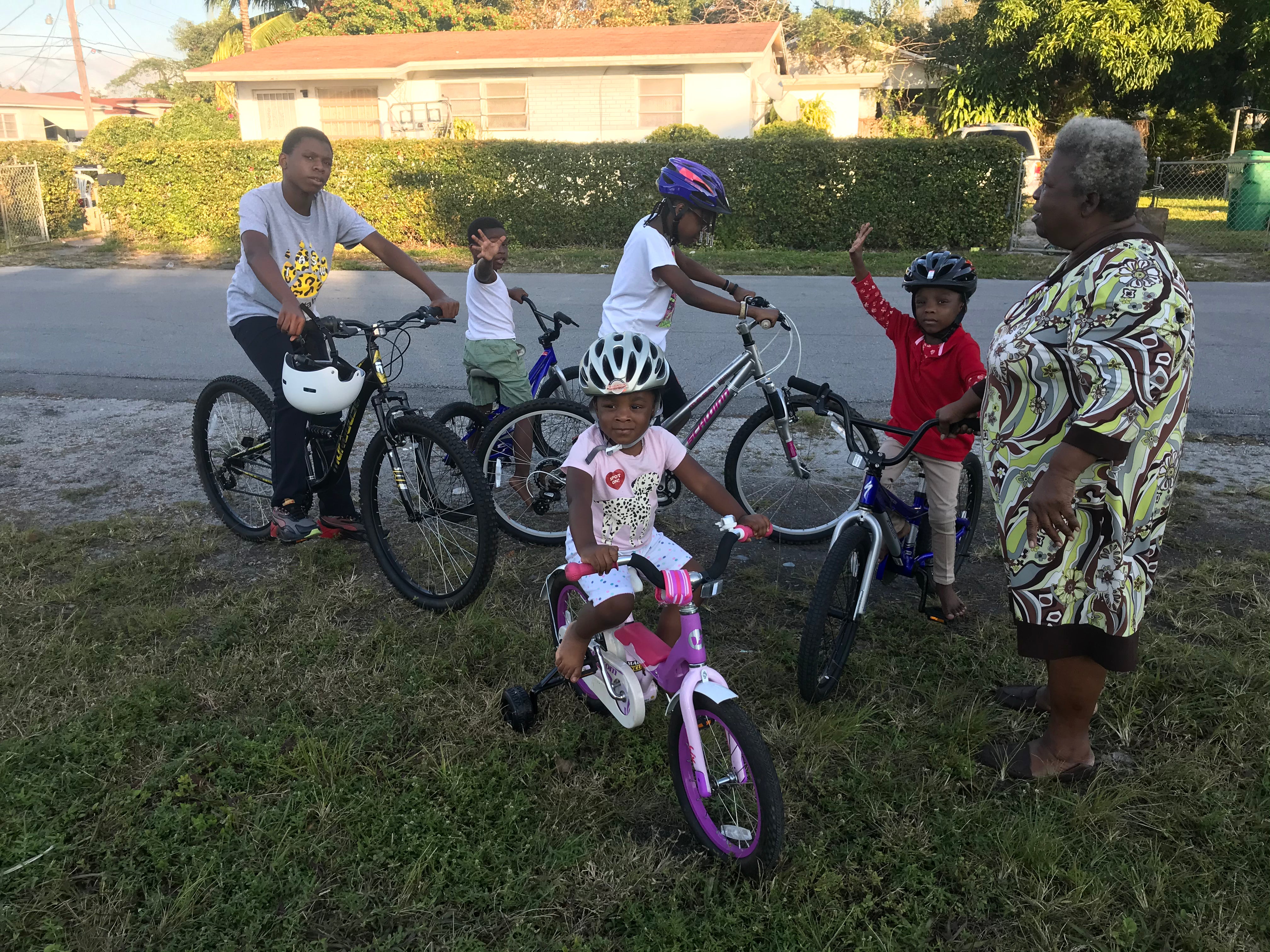 bike giveaway for kids in miami
