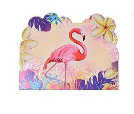 Carte Anniversaire Flamant Rouge Royaume Flamant Rose