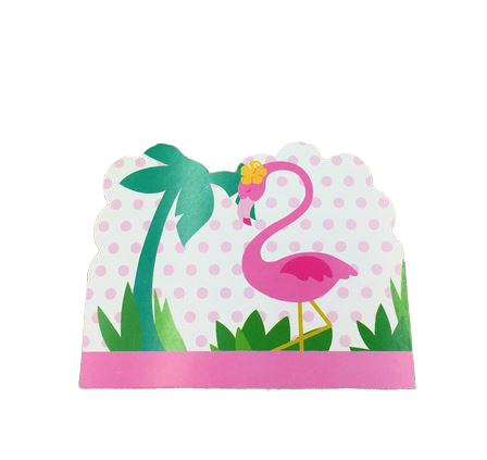 Carte Anniversaire Flamant Rose Royaume Flamant Rose