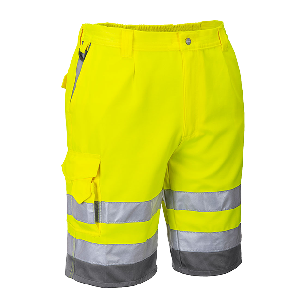 Moda Nuez Mamá Pantalón corto de polialgodón de alta visibilidad E043 amarillo/gris —  Bolton Engineering Products Ltd - Bearing, Power Transmission & Workwear  Supplier