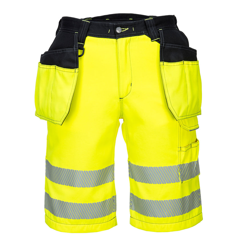secuestrar reunirse Alfombra Pantalones cortos de alta visibilidad amarillo/negro PW343 — Bolton  Engineering Products Ltd - Bearing, Power Transmission & Workwear Supplier