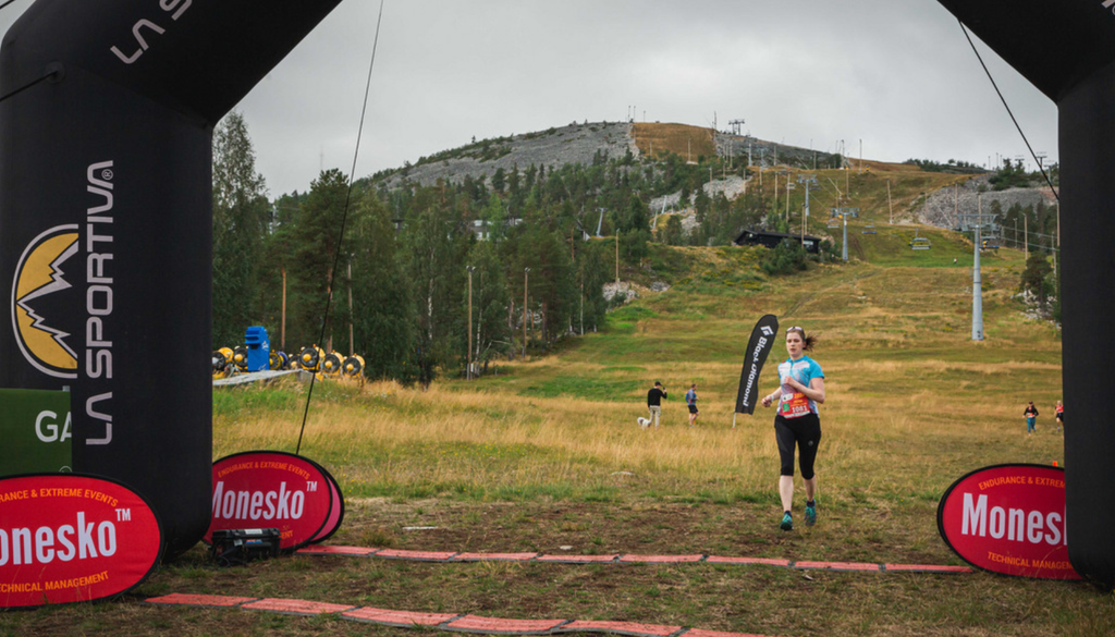 NUTS Pyhä Tunturikymppi. Petra Kaipio, La Sportiva Finland