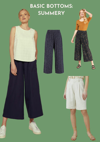 shop summer sustainable trousers