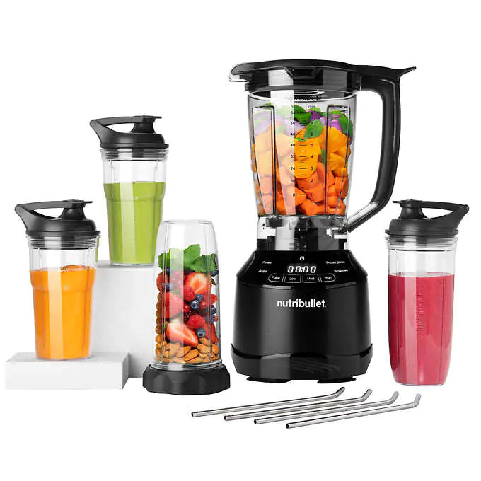 Nutribullet Smart Touch Blender Combo with Single-Serve Cups – WePaK 4 U  Inc.