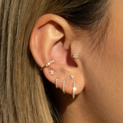 Conch piercing