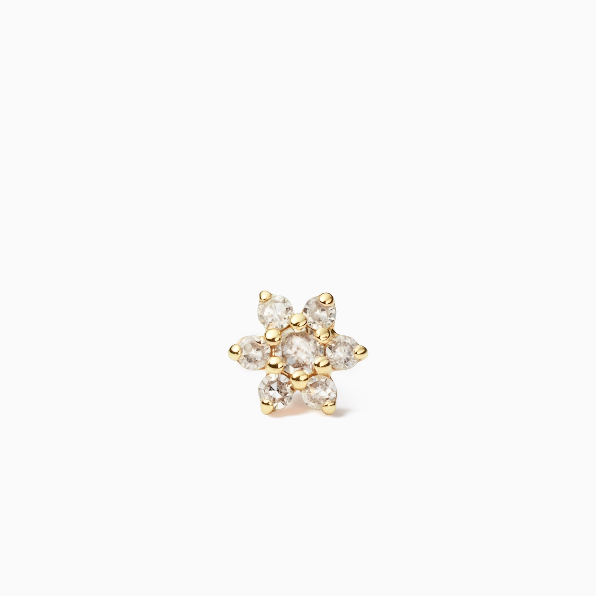 Fabel middelen tanker Diamond Flower Piercing – Eline Rosina