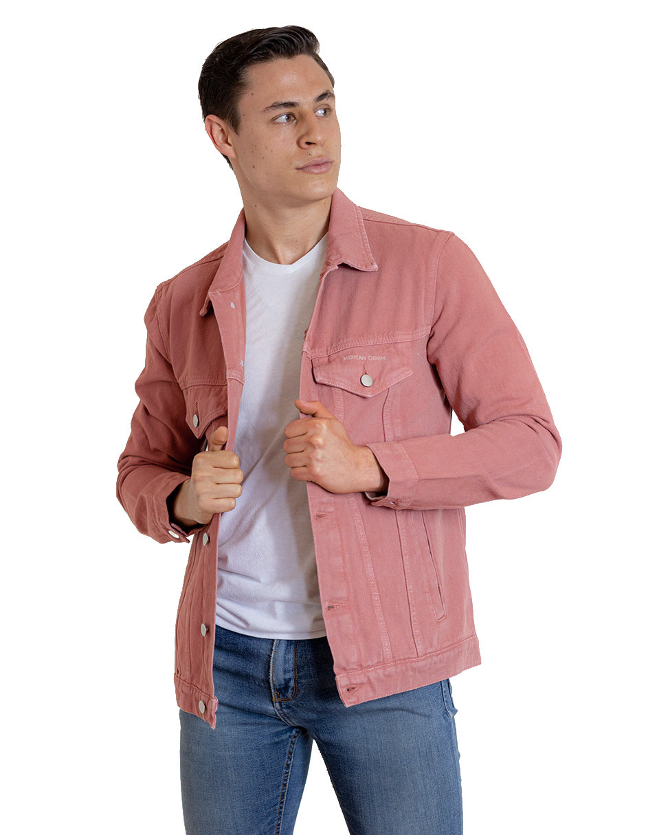 Introducir 79+ imagen outfit chamarra rosa hombre