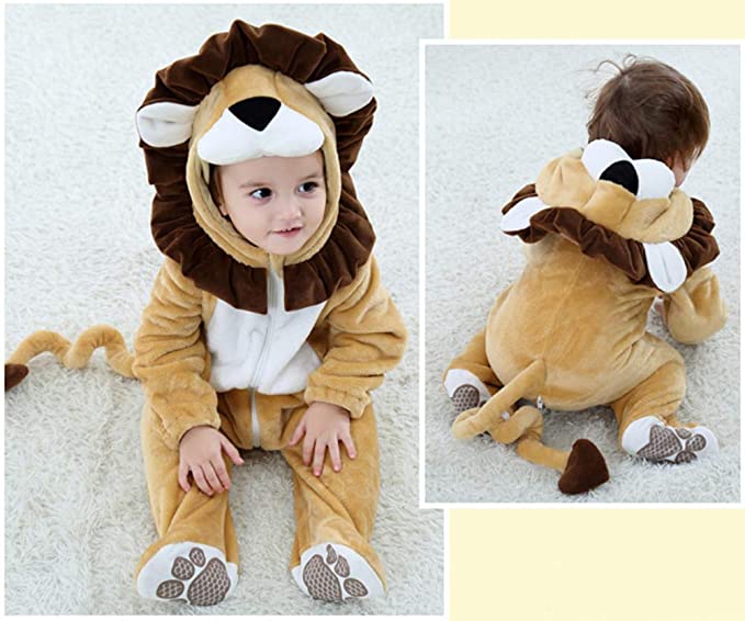 Grenouillere Animal Lion Bebe Ma Grenouillere