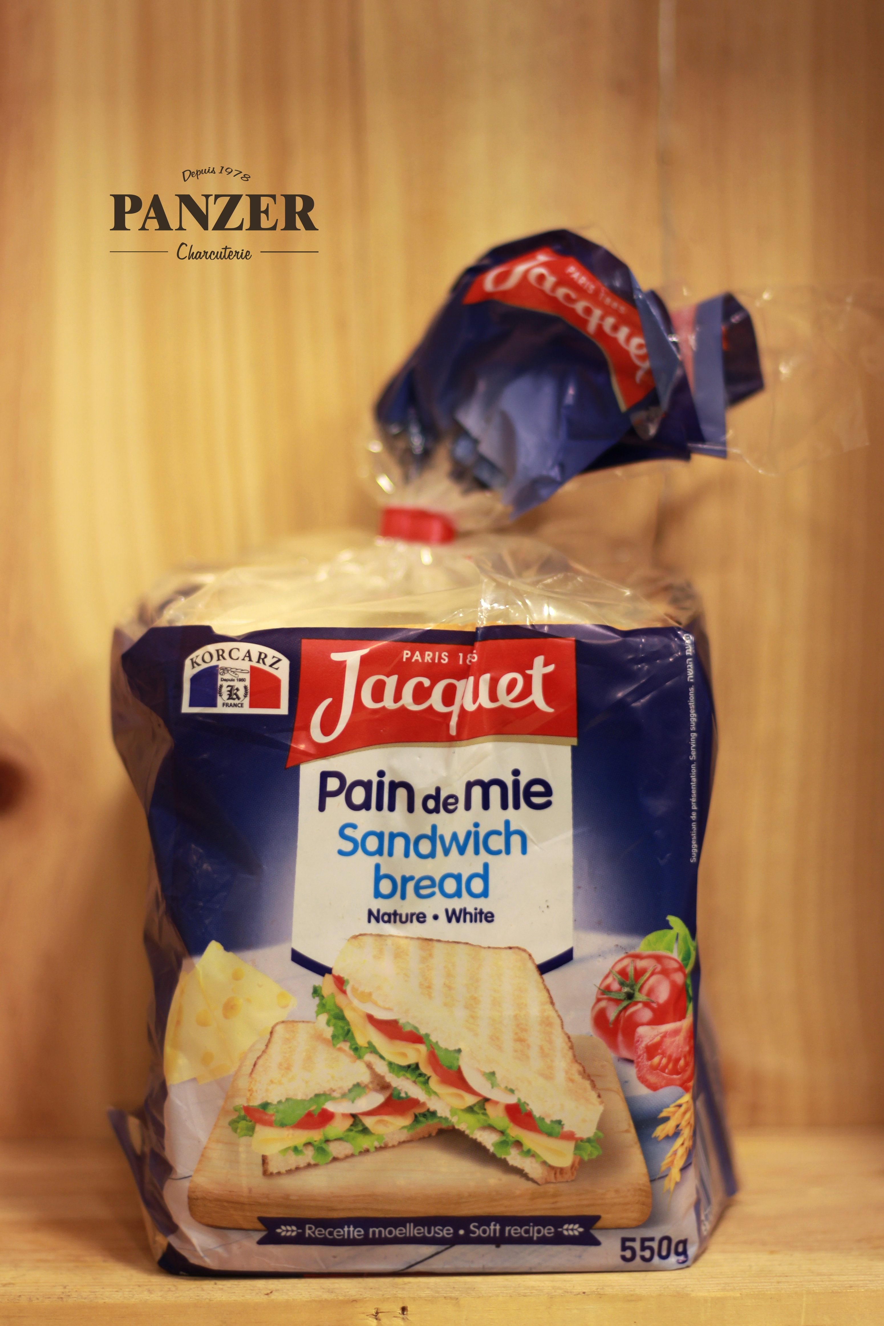 Jacquet Sandwich Bread Panzer Charcuterie