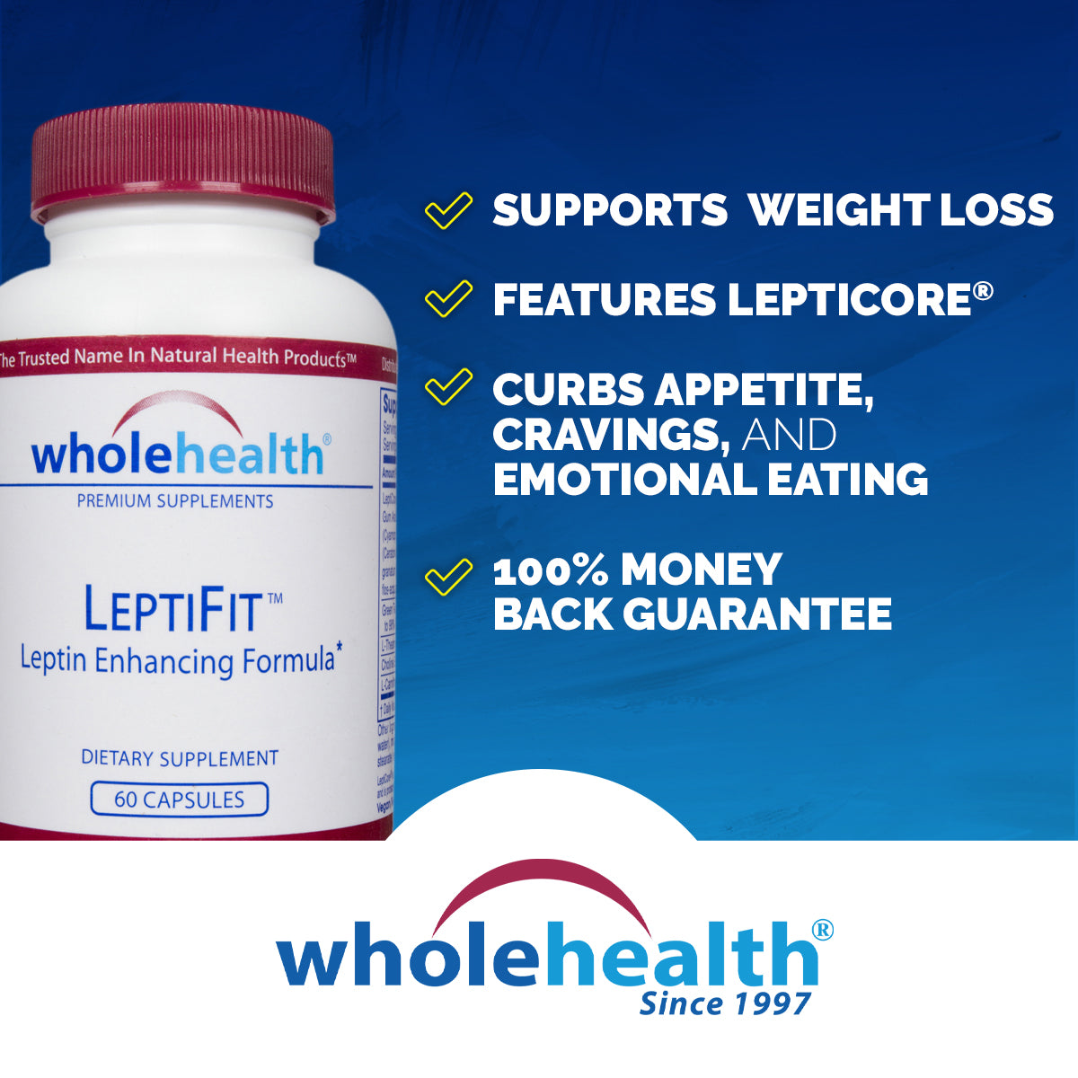 Leptifit™ Leptin Enhancing Supplement Weight Loss Whole Health 