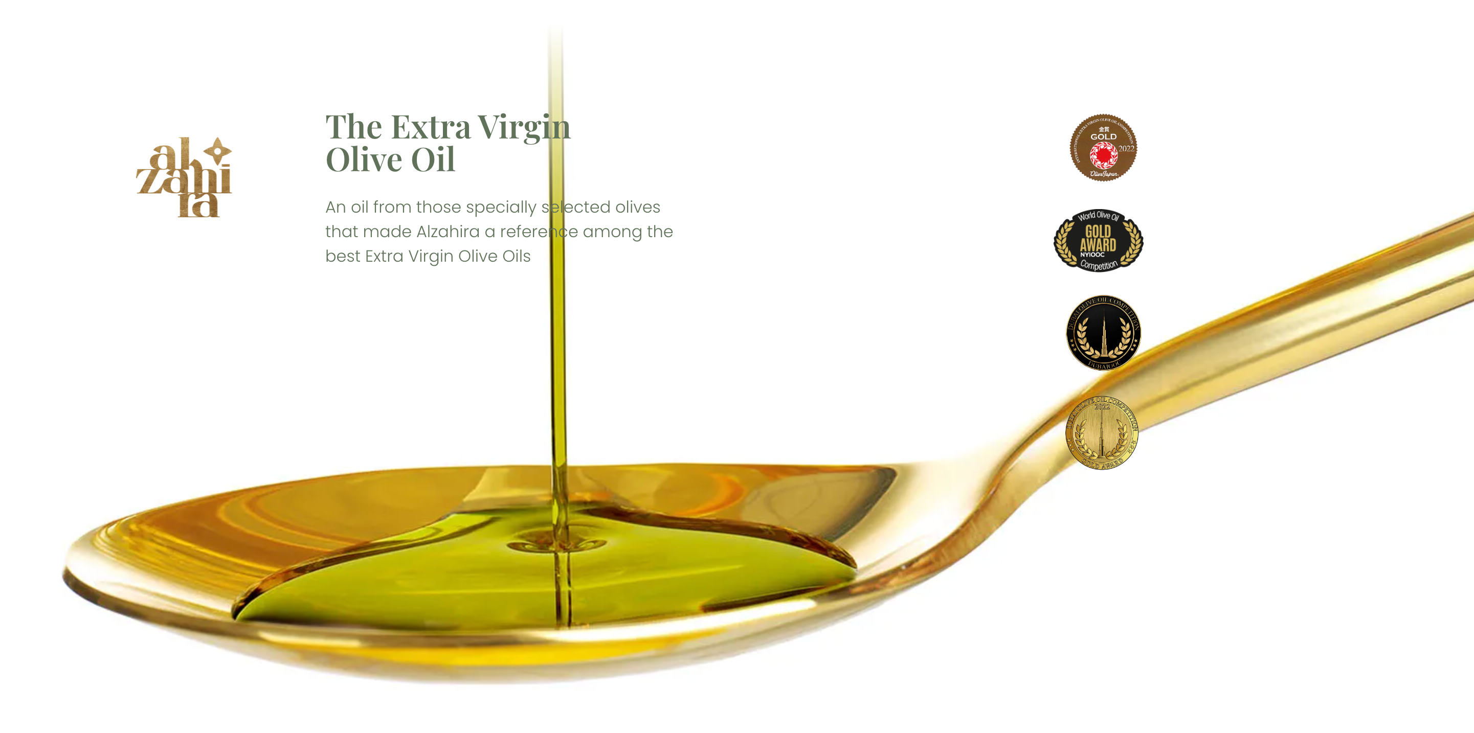 Aceitera cristal verde Olive Oil 1000 cc